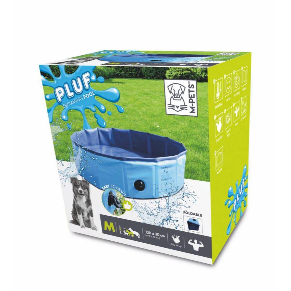 MPets Pluf Swimming Pool Blue M