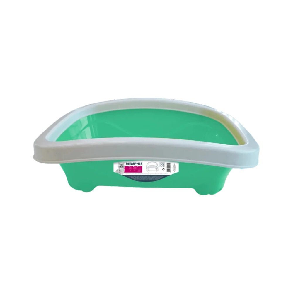 MPets Siswa Cat Litter Tray with Rim Lar