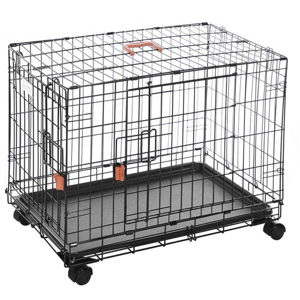 MPets Voyager Wire Crate Black