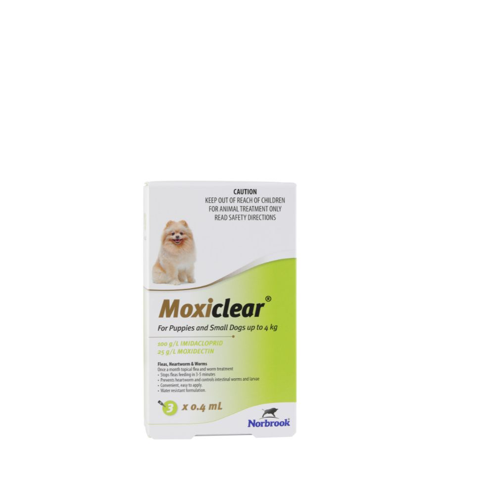 Moxiclear for Puppies & Small Dogs 3pk