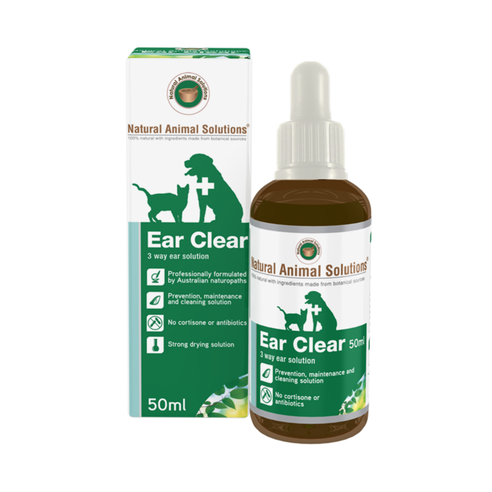 NAS Ear Clear Drops For Dog & Cat 50Ml