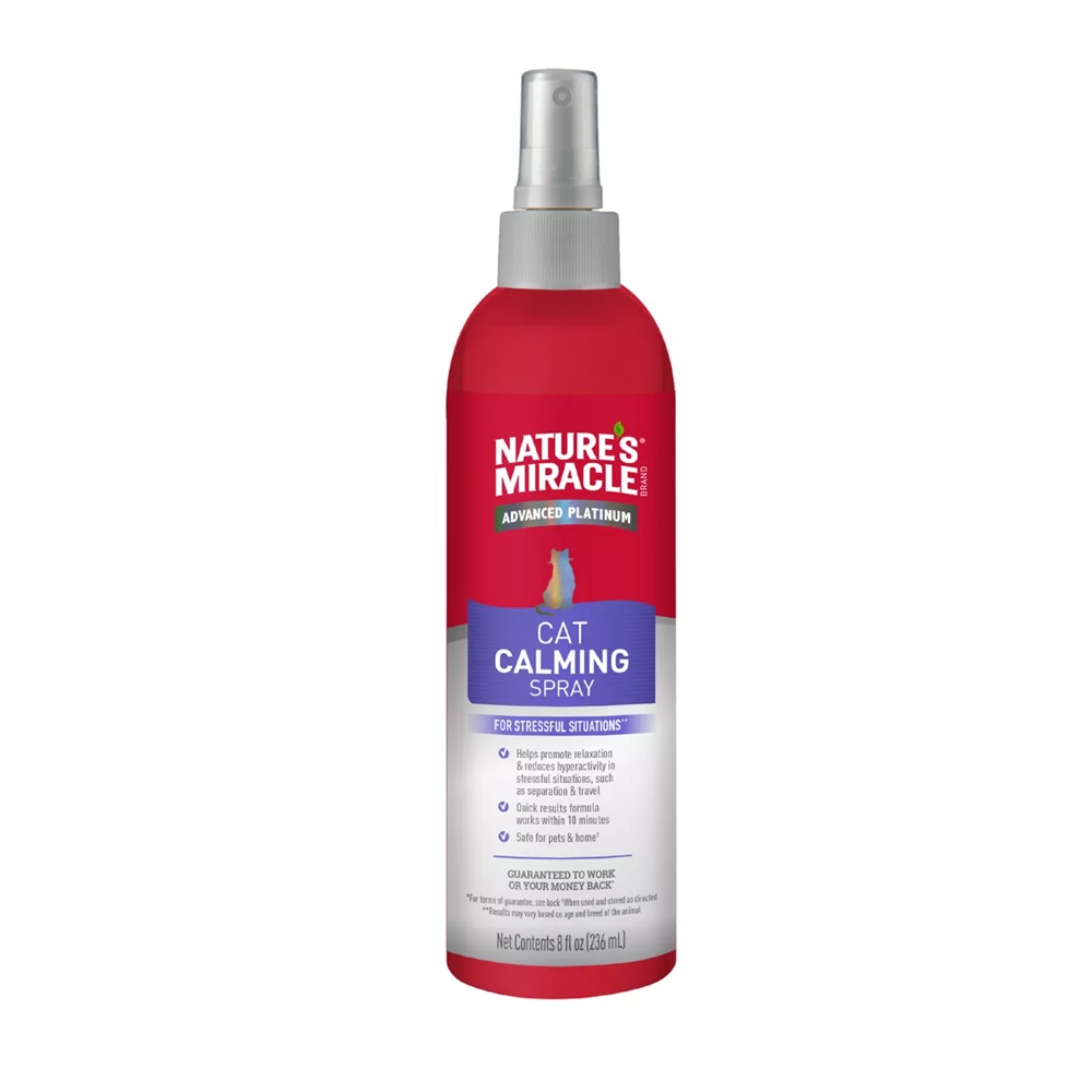 Nature's Miracle Advance Platinum Cat Calming Spray 8oz