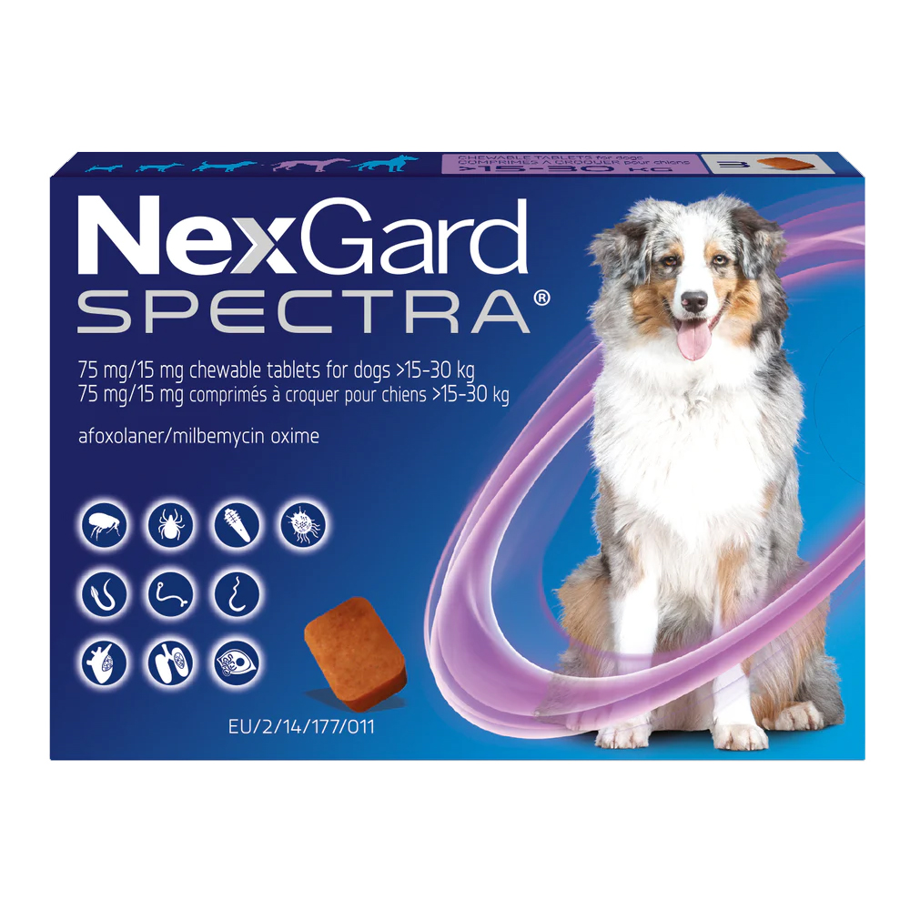NexGard Spectra Large Dog 15-30 Kg 3Pk