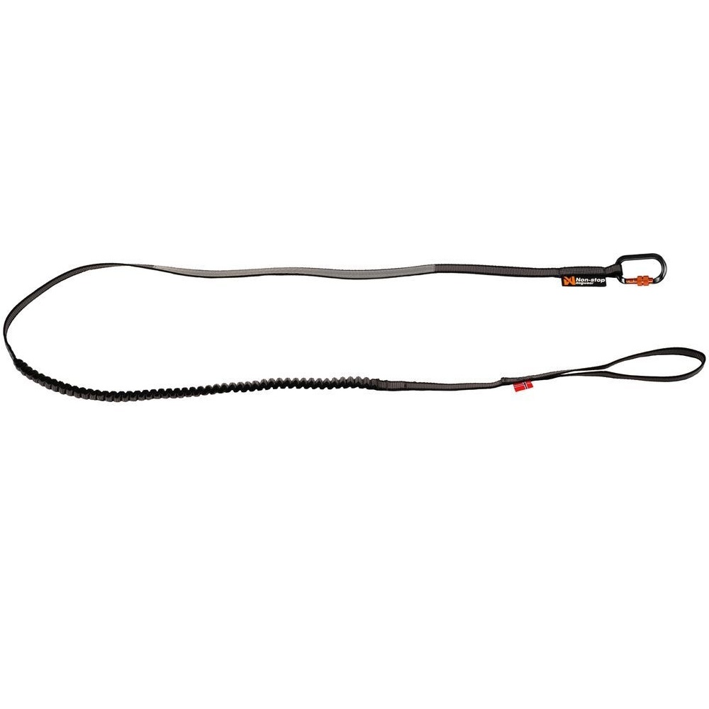 Non-Stop Touring Bungee Dog Leash Black 1.2m-13mm