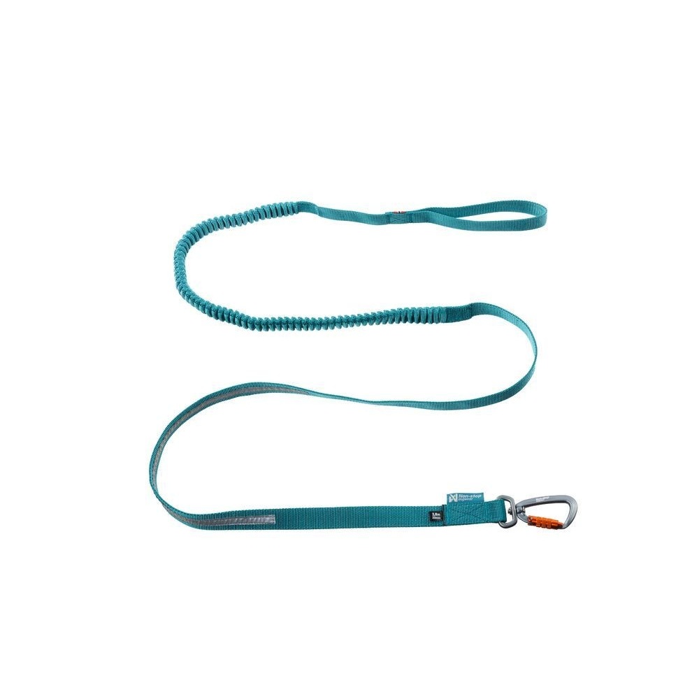 Non-Stop Touring Bungee Dog Leash Teal 1.2m-13mm