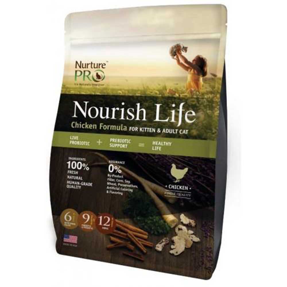Nurture Pro Nourish Life Cat Food 4 lb