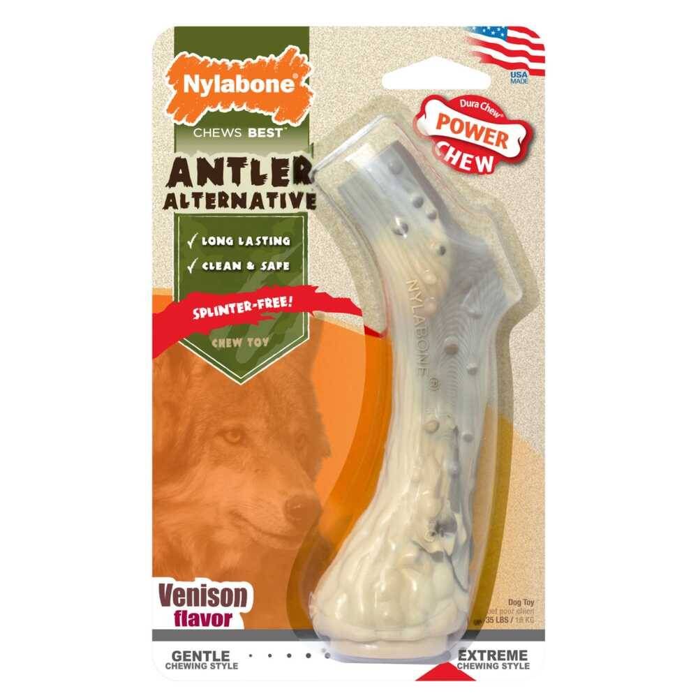 Nylabone Dura Chew Nylon Antler-Medium