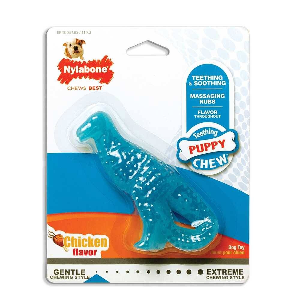 Nylabone Puppy Teething Dinasour - Small