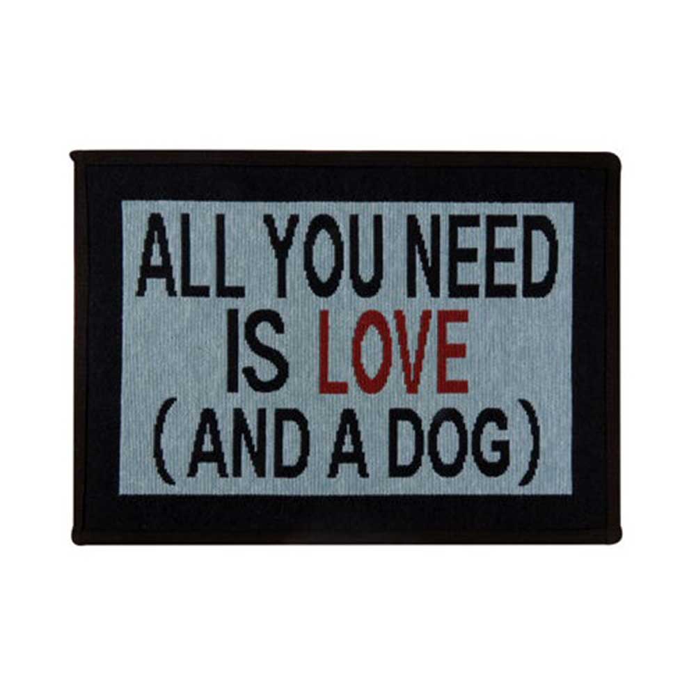 P.B. Paws & Co NEED LOVE & DOG AQUAMARIN