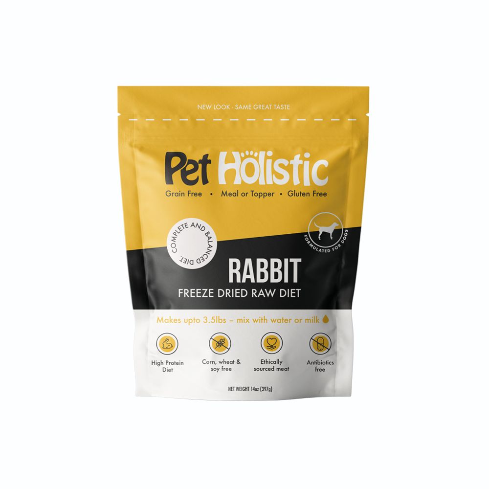 Pet Holistic FD Rabbit Dog Food 11.5oz