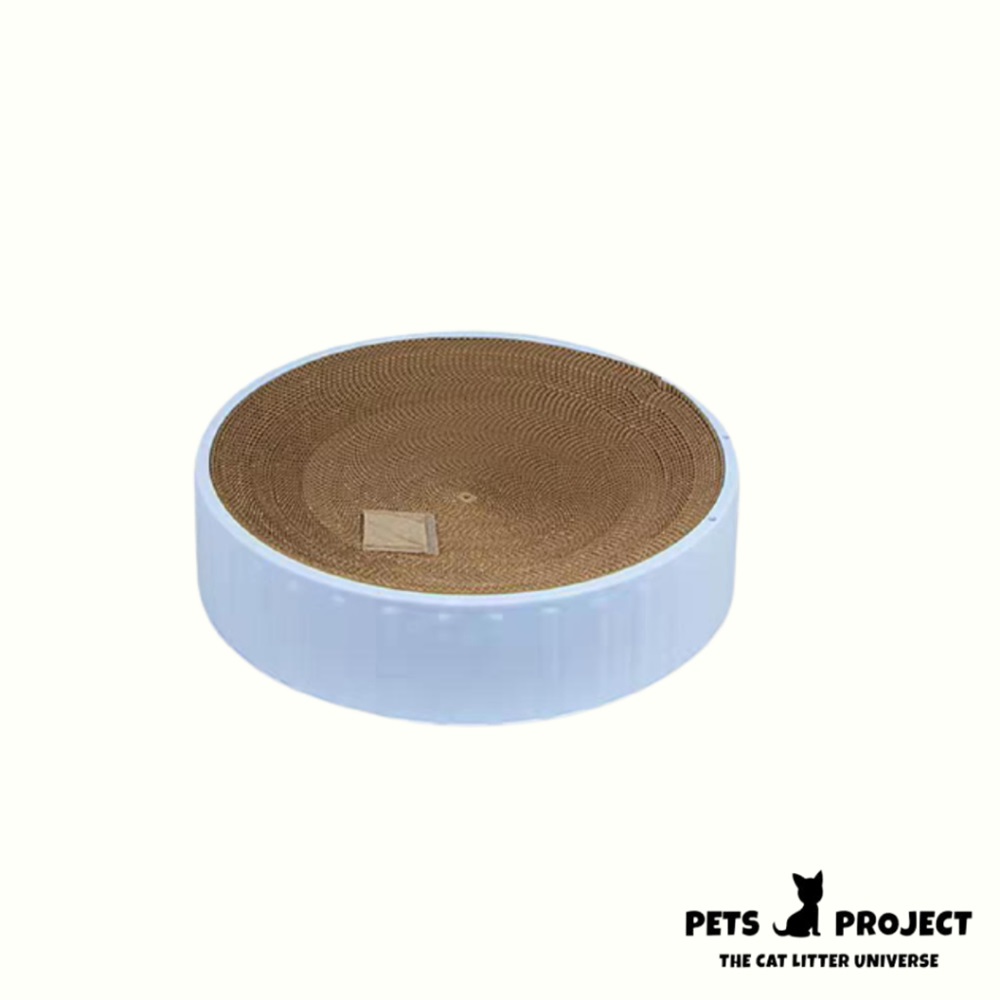 Pets Project Round Shape Cat Scratcher XXL Blue