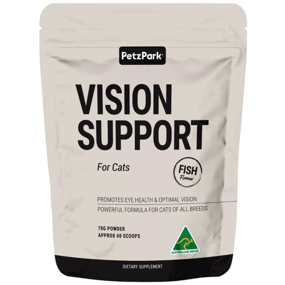 Petz Park Eye Vision Support for Cats Fish Flavour 60 Scoops - 78g