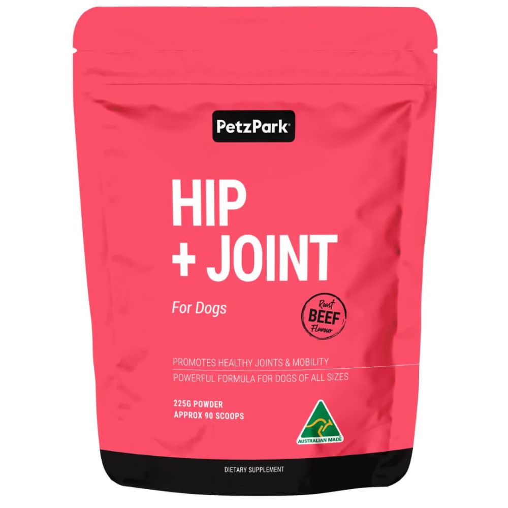 Petz Park Hip Joint Powder For Dogs Roast Beef Flavour