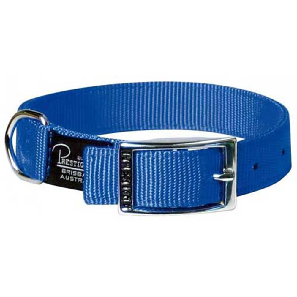 Prestige DL Nylon Collar 1" X 16" Blue