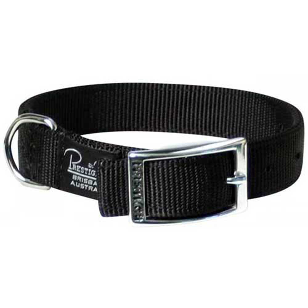 Prestige DL Nylon Collar 1" X 24" Black
