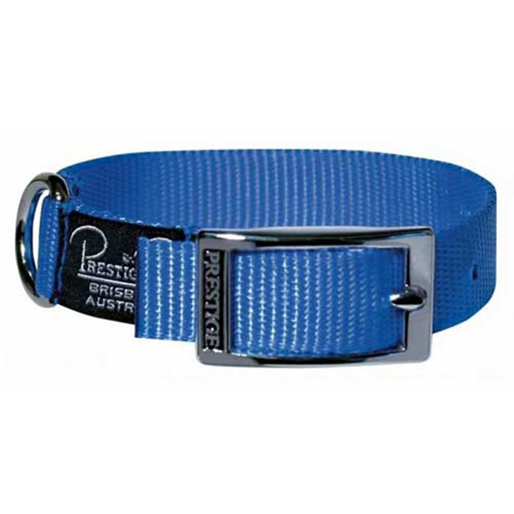 Prestige SL Nylon Collar 3/4" X 12" Blue