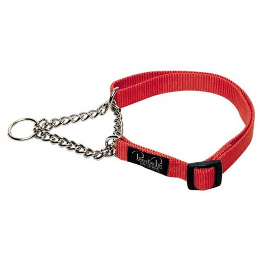 Prestige Semi Choke Collar Red 10-16"