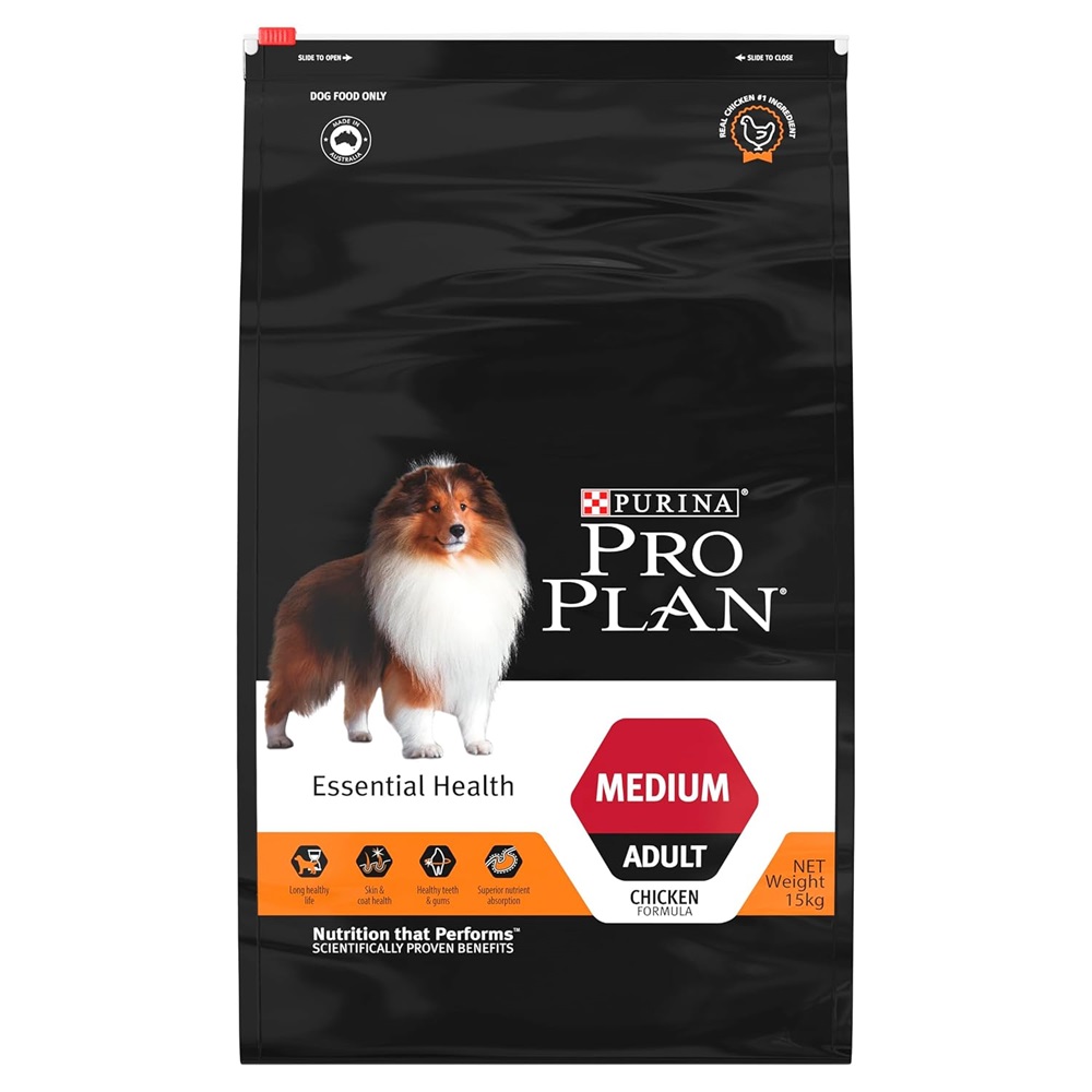 Pro Plan Dog Dry Adult Essential Health Med 15kg