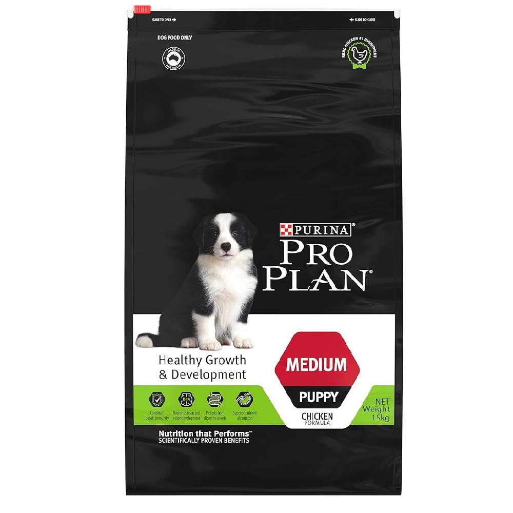 ProPlan Dog Dry Puppy Healthy Growth & Development Med 15kg 4+1