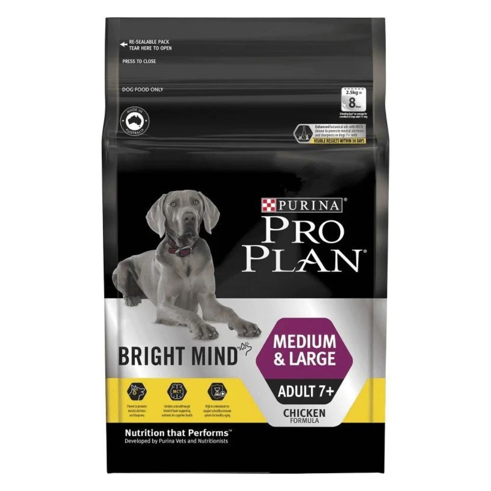 Pro Plan Dog Dry Senior Bright Mind 7+ M&L 2.5