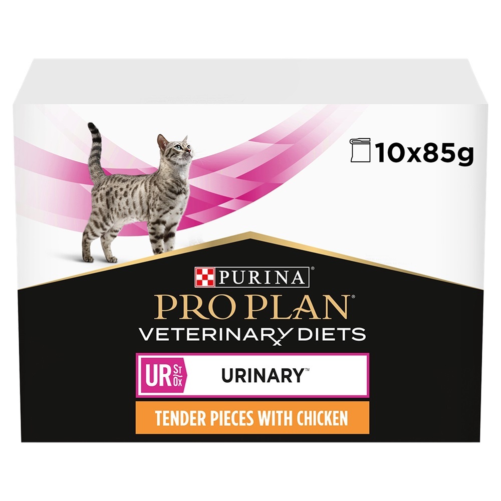 Pro Plan Veterinary Diets Feline Urinary Cig Chicken 4(10X85G)N1Xe