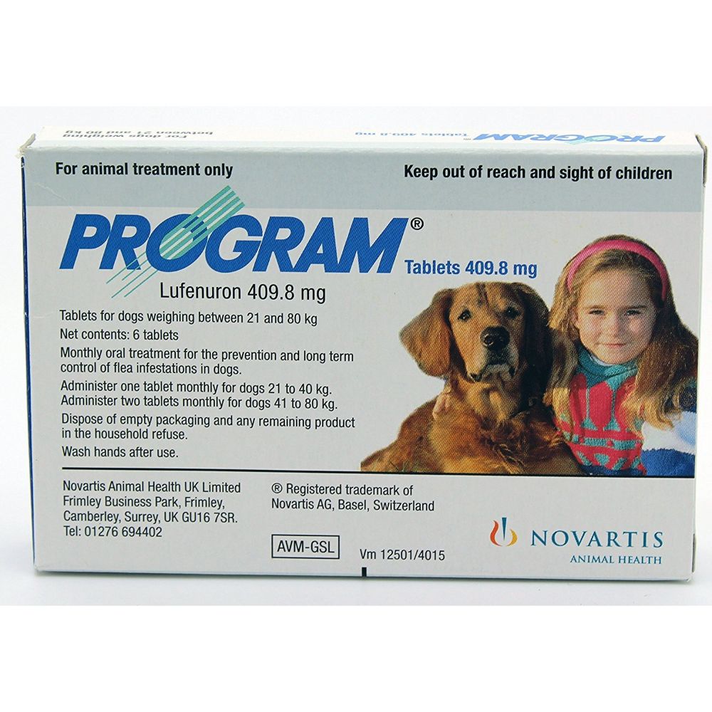 Program Tabs For Dogs 46-90lbs Grey 6P