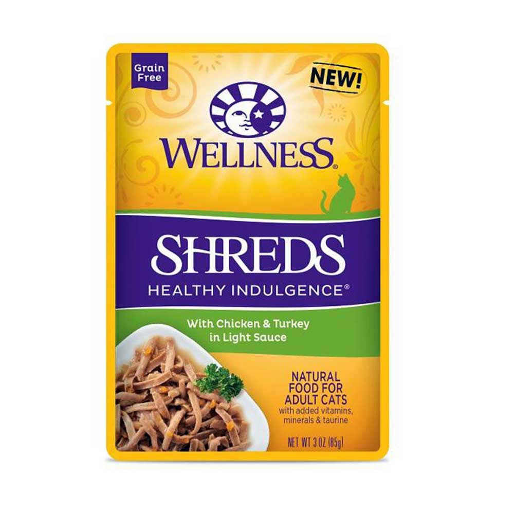 Wellness HI Shreds Chicken & Turkey