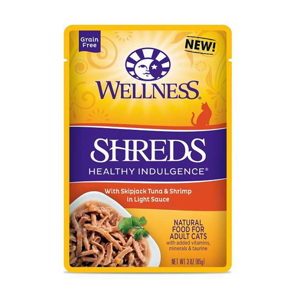 Wellness HI Shreds Tuna & Shrimp