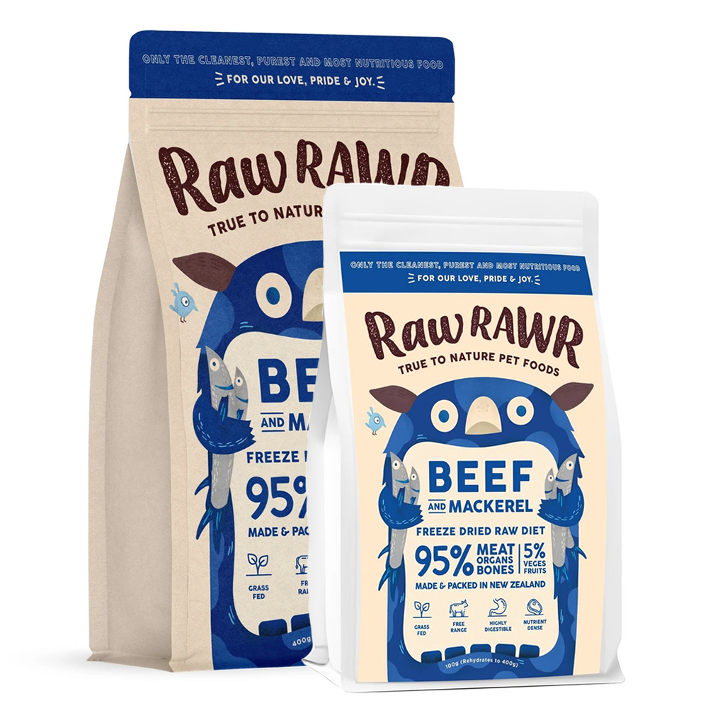 Raw Rawr Balanced Beef&Mackerel FD