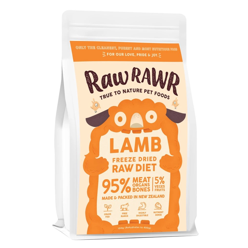 Raw Rawr Balanced Lamb FD 100g