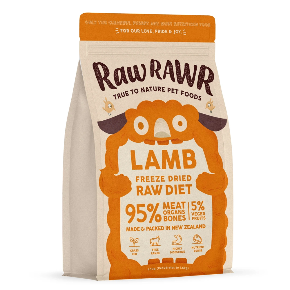 Raw Rawr Balanced Lamb FD 400g