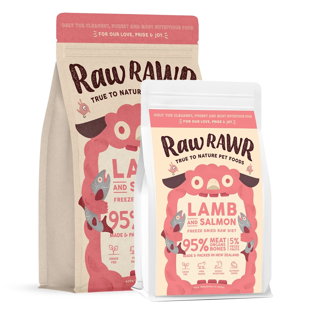 Raw Rawr Balanced Salmon & Lamb FD