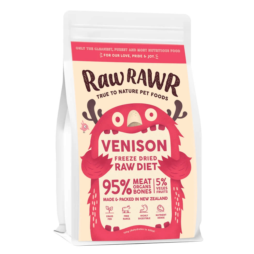 Raw Rawr Balanced Venison FD 100g