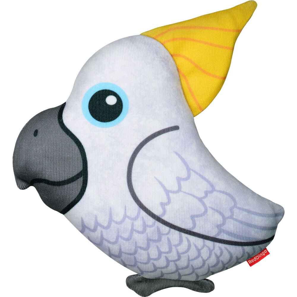 Red Dingo Durables Dog Toy, Cockatoo