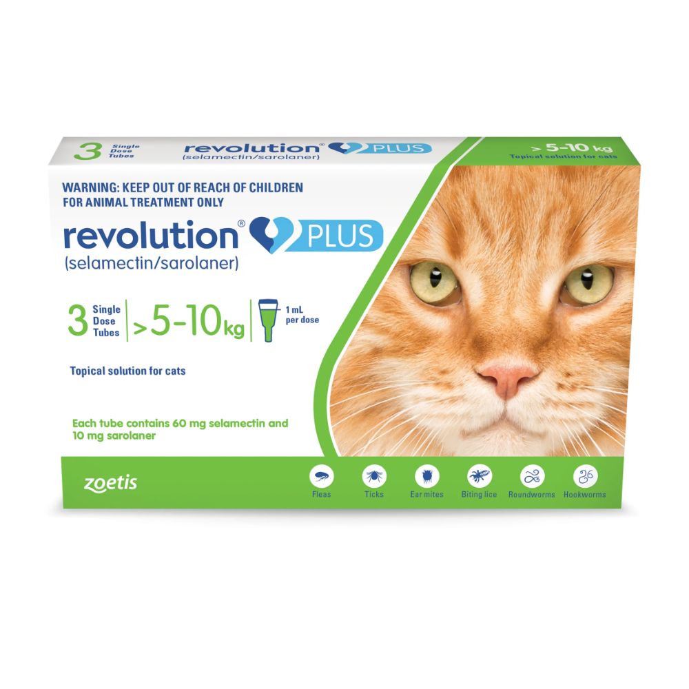 Revolution Cat Plus Large 1pk 5-10kg