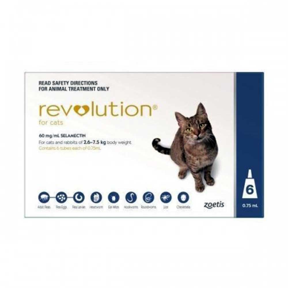 Revolution Blue Cat 2.6-7.5Kg 12Pk