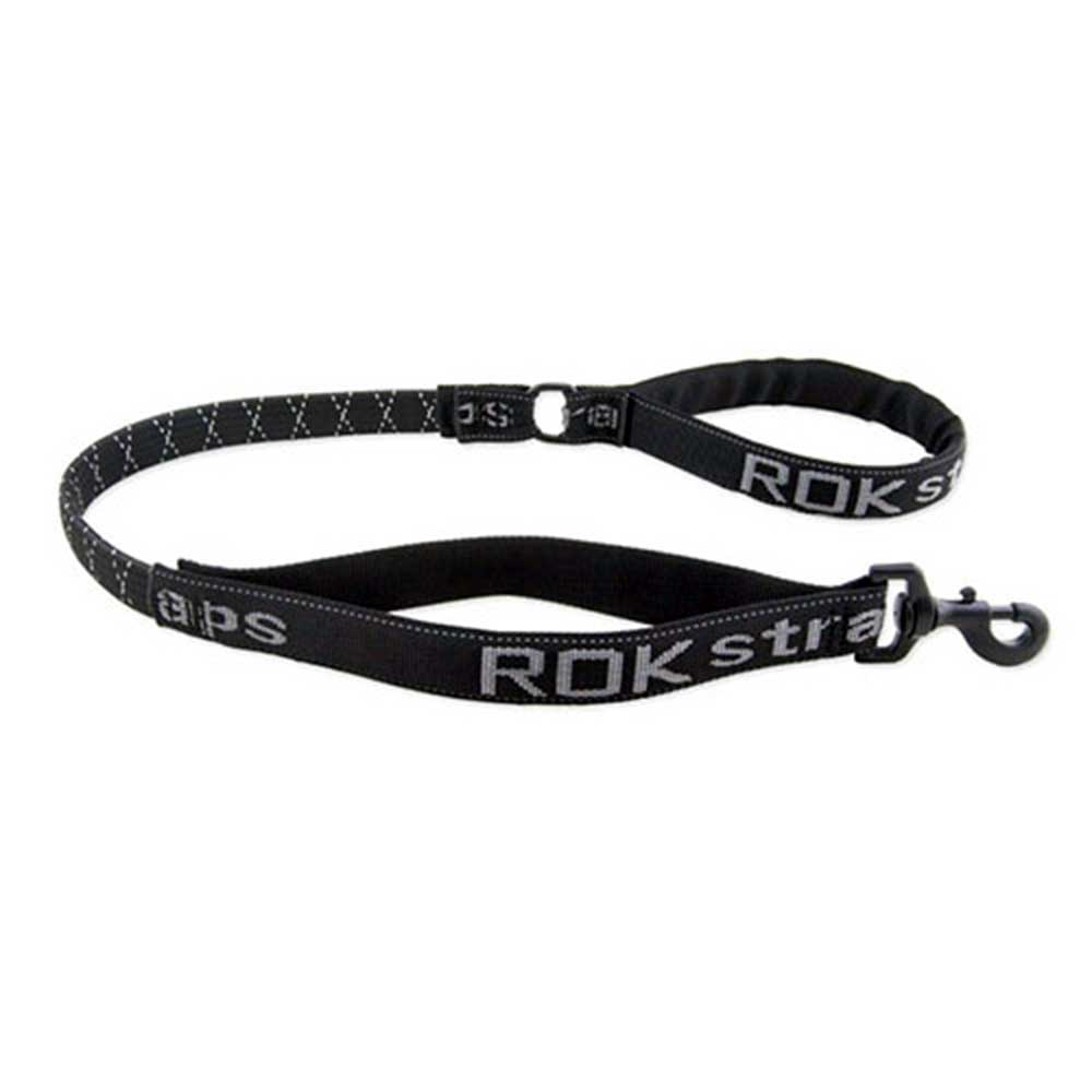 Rok Straps Dog Leash (Black Reflective)