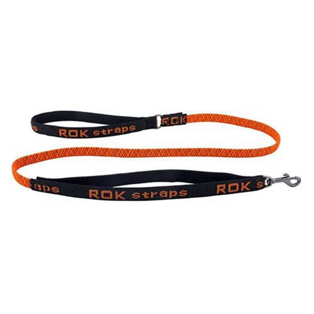 Rok Straps Dog Leash (Or/Blk) 15-30 kg