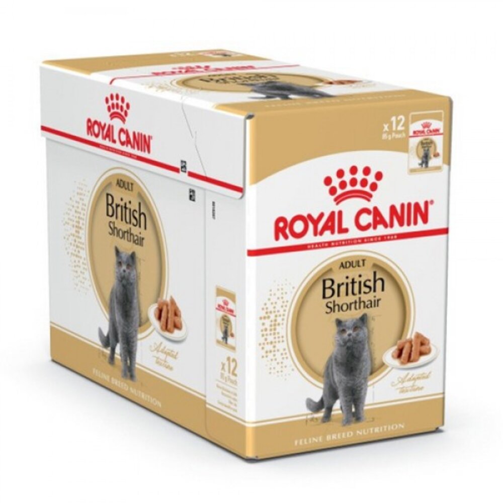 Royal Canin British Shorthair Pouch 12pk