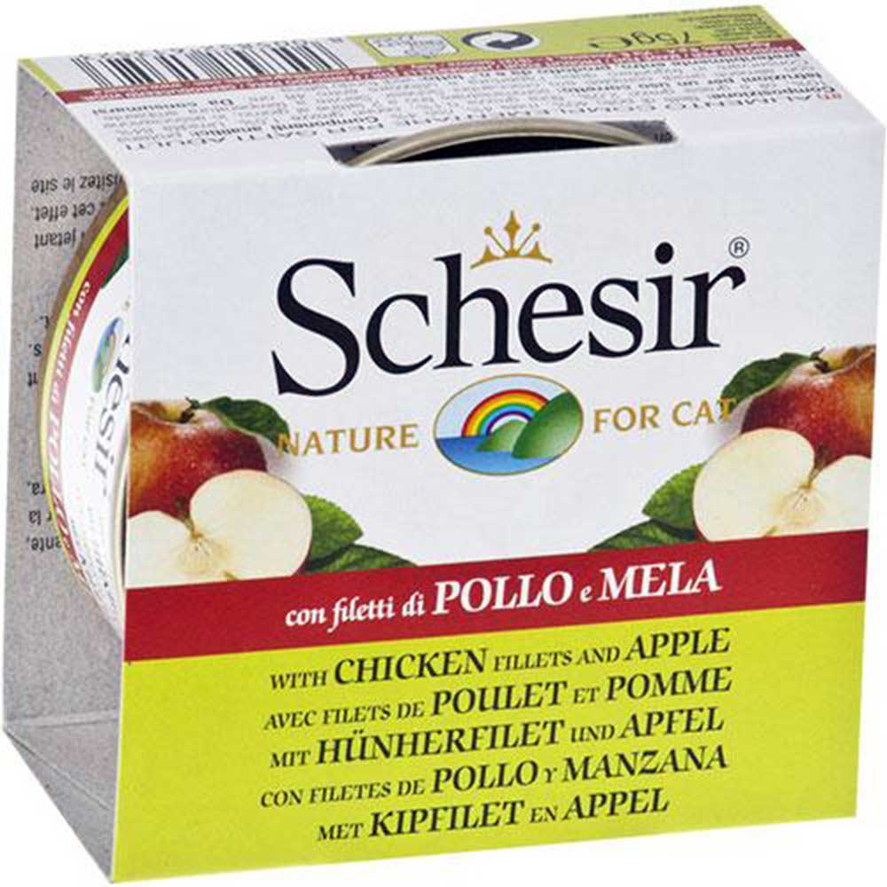 Schesir Chicken & Apple Recipe - 14Pk
