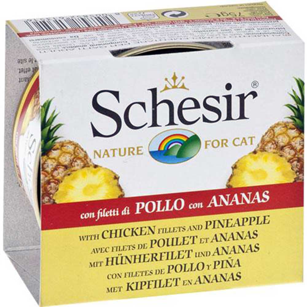 Schesir Chicken & Pineapple Recipe Cat F