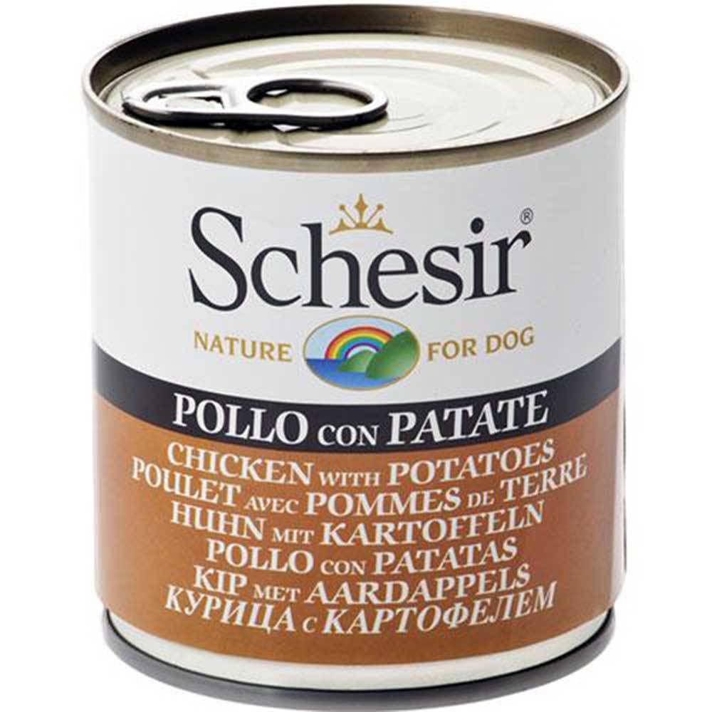 Schesir Chicken w Potatos Recipe Dog Foo