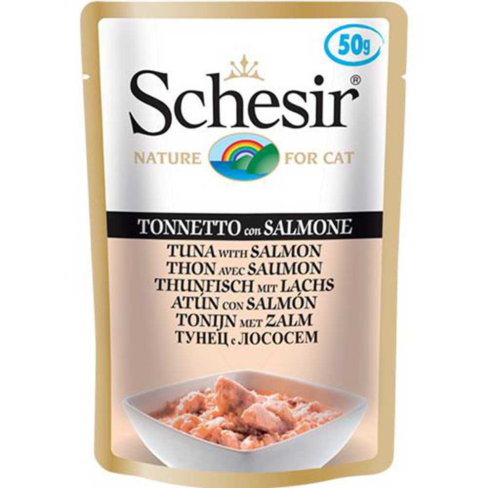 Schesir C3203 Tuna with Salmon Cat Food