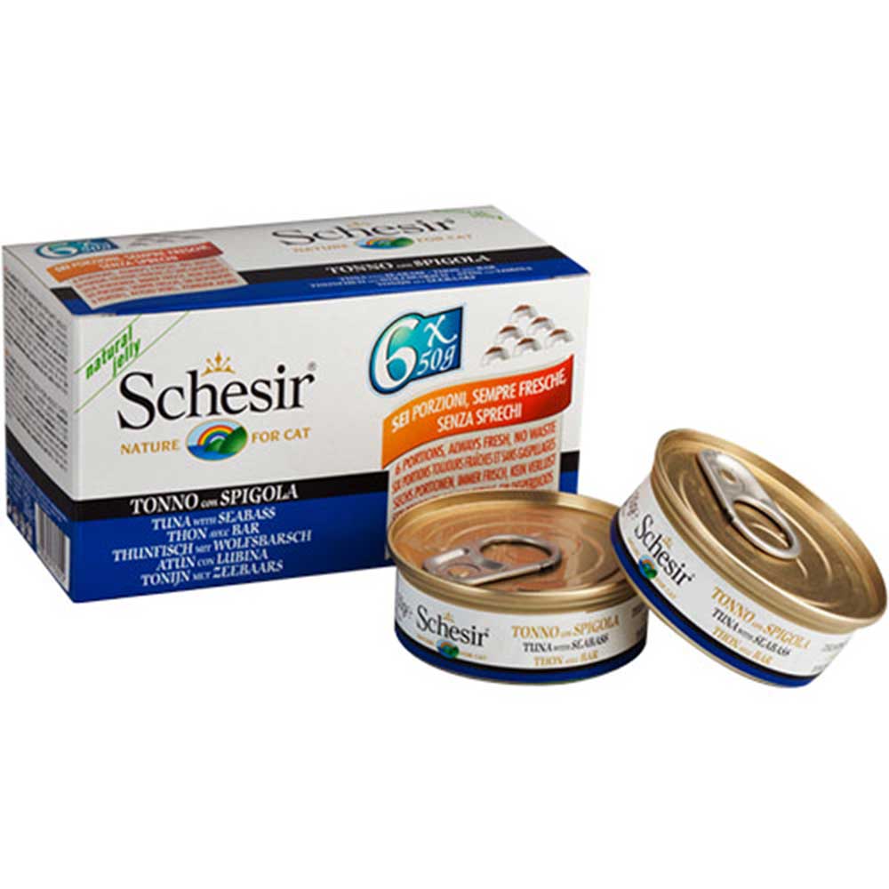 Schesir Tuna With Seabass Cat Food