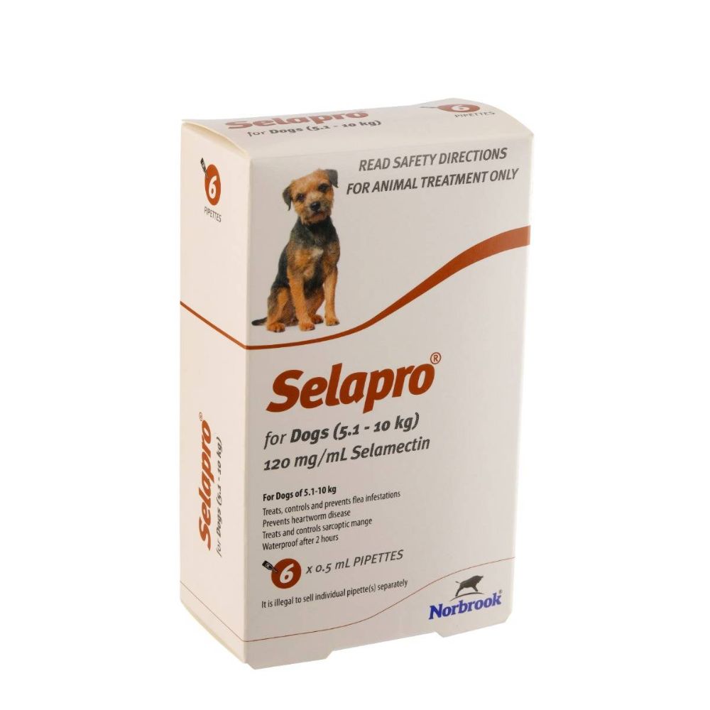 Selapro Spot On For Small Dog 6pk