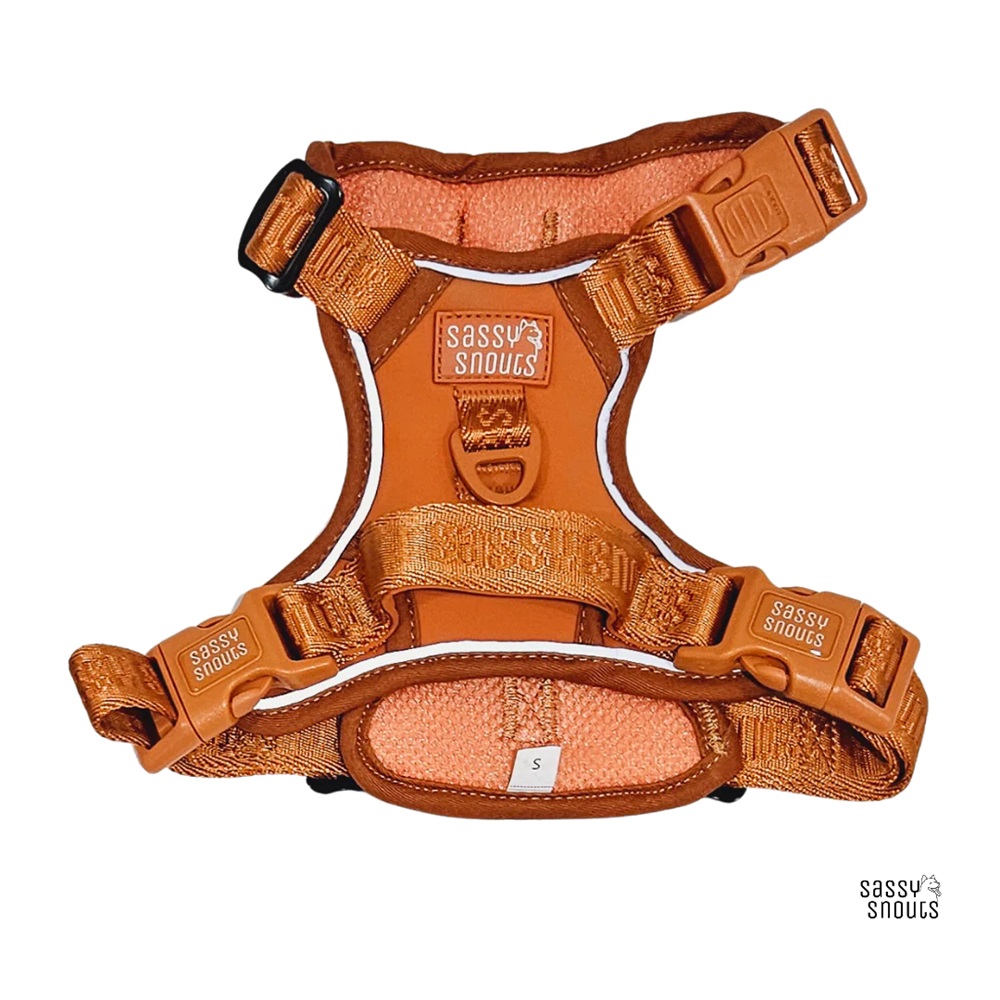 Sassy Snouts Signature Dog Harness GEN 1.0 Caramel L