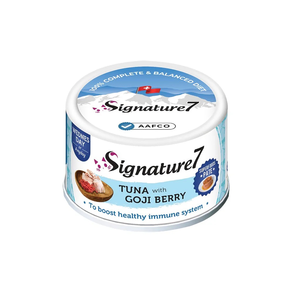 Signature7 Superfoods Pate Tuna with Goji Berry For Immune System (Weds) 80g