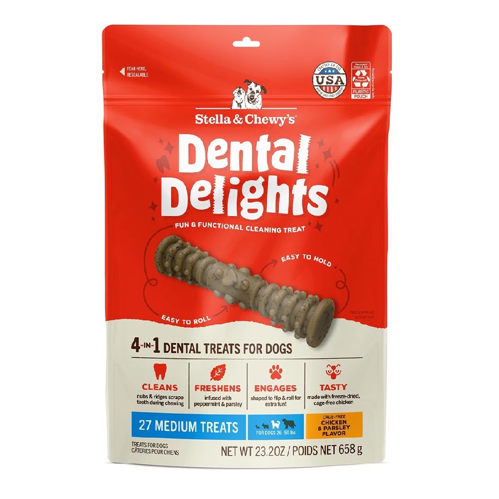 Stella & Chewy's Dental Delight Treats For Dogs M