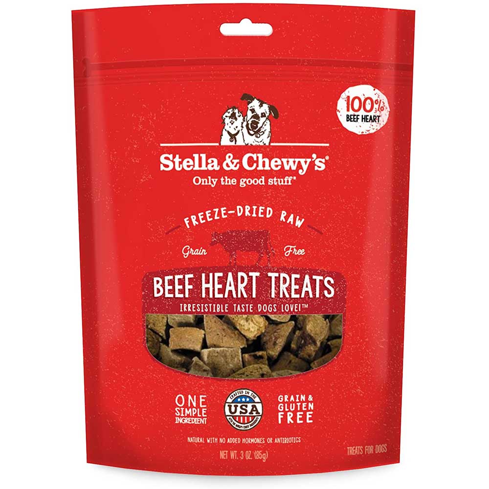 Stella Beef Heart FD Dog Treats 3oz