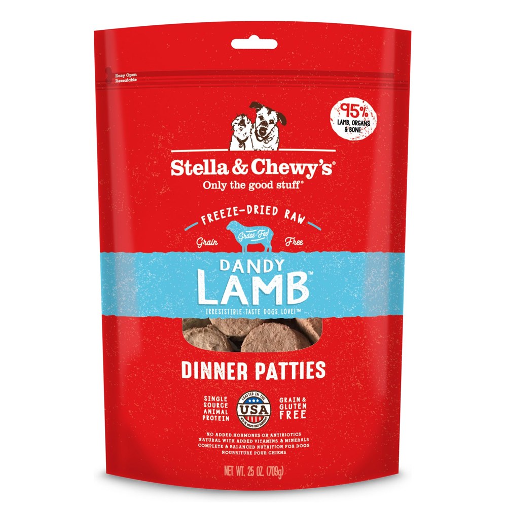 Stella Lamb Dinner Patties Dog 25oz